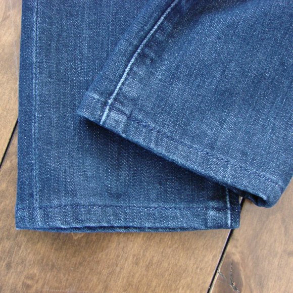 7 For All Mankind Jeans Roxanne Straight Leg Ankle Jeans Stretch Size 25 - Picture 8 of 13
